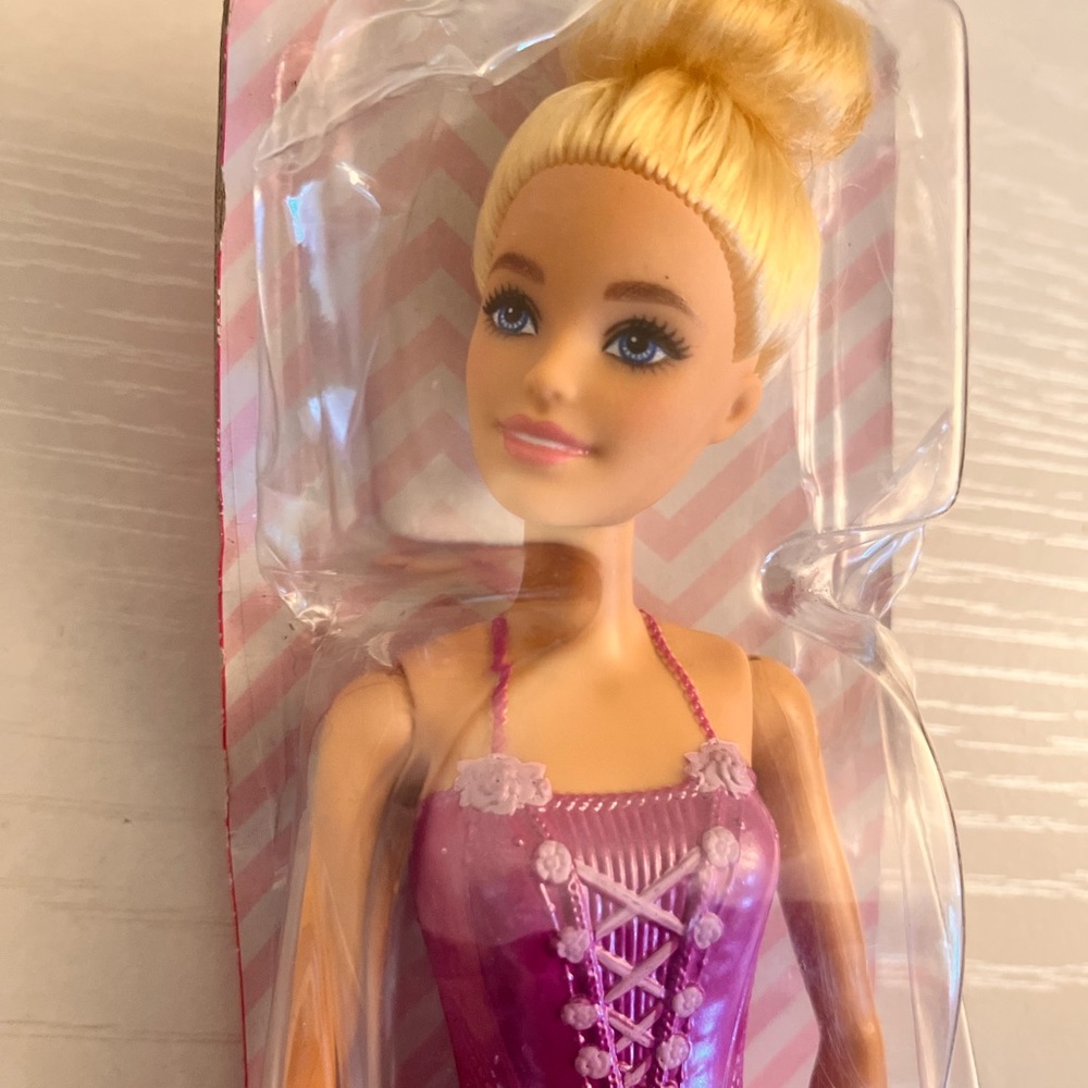 Barbie You Can Be Anything-Ballerina Doll, Blond Pink Brand New